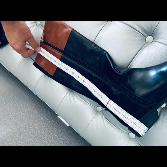 Tommy Hilfiger Imina Leather Knee High Riding Boot - Picture 6 of 6